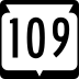 State Trunk Highway 109 marker