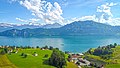 View of Lake Lucerne from Weggis