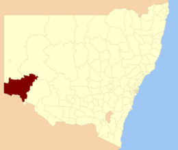 Contea di Wentworth – Mappa