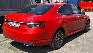 Škoda Superb III restylée