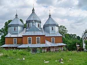 Дерев'яна церква Воскресіння Христового