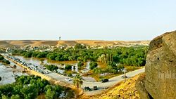 Bani Walid seen from the castel of the city