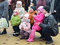 Young family in Donetsk