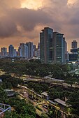 HDB Hub in inclement weather