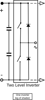 Simplified 2-Level Inverter Topology