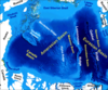 Gakkel Ridge and other Arctic Ocean bathymetric features