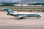 Boeing 727-25 em 1984.