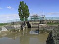 Écluse du canal de Brouage.