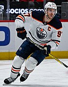 Connor McDavid, drafted by the Edmonton Oilers in 2015.