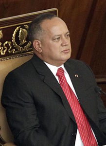 Diosdado Cabello Rondón, (61 años) 13 al 14 de abril de 2002 (interino) Ministro de Relaciones Interiores, Justicia y Paz