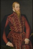 Eric XIV of Sweden, portrait by Domenicus Verwilt.