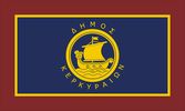 Flag of Corfu, Greece
