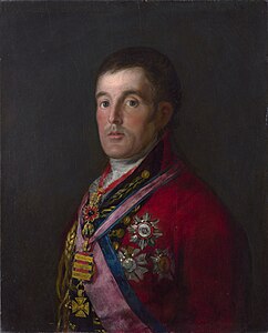 Portrait of the Duke of Wellington, by Francisco Goya (edited by Hohum)