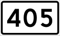 County Road 405 shield