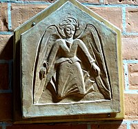 Ernst Barlach, Angel of Hope, 1933, Saint Mary parish church in Güstrow