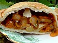Ginsters vegan Moroccan spiced vegetable pasty