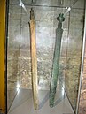 Hallstatt 'C' swords in Wels Museum, Austria.