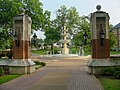 Image 15Harrison Plaza at the University of North Alabama in Florence. The school was chartered as LaGrange College by the Alabama Legislature in 1830. (from Alabama)