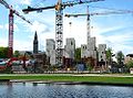 Construction of the Helsinki Music Center.