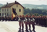 Commémoration 1er régiment de chasseurs parachutistes.