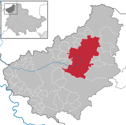 Läget för Leinefelde-Worbis i Landkreis Eichsfeld