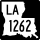 Louisiana Highway 1262 marker