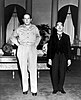 Faillace's picture of General MacArthur and the Emperor at Allied GHQ in Tokyo. September 17, 1945.
