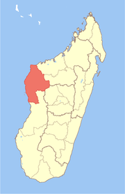 Location in Madagascar