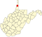 Ohio County map