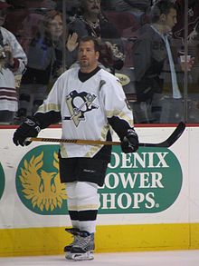 Recchi avec le maillot des Penguins