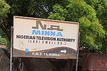 an image showing a signpost of Nigeria Television Authority