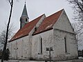 Evangelische Laurentiuskirche von Nõo, erbaut Ende des 13. Jahrhunderts