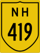 National Highway 419 shield}}