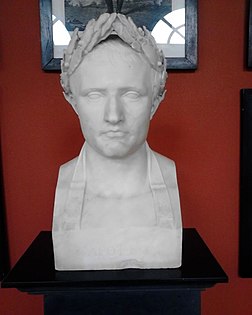 Busto de Napoleão Bonaparte, Villa Melzi, Bellagio, Itália.