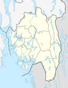 Mysen is located in Østfold