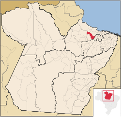 Location in the State of Pará