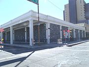 The Pratt-Gilbert Building was built in 1913 and is located at 200 S. Central Avenue / 1 W. Madison Street. It was listed in the Phoenix Historic Properties Register in October 2001.