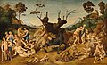 Les Mésaventures de Silène par Piero di Cosimo (vers 1500)