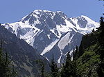 5. Pik Talgar, 4 979 m ö.h., högt berg nära Almaty (Kazakstan).