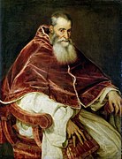 different from: Portrait of Pope Paul III 