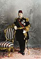 Portrait of Sultan Mehmed V in Imperial Ottoman naval uniform.