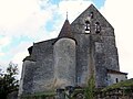 L'église Saint-Vivien, vue ouest (oct. 2012)