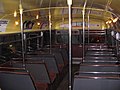 The upper deck of the Routemaster.