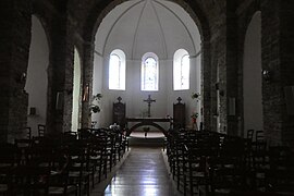 Intérieur de l'église.