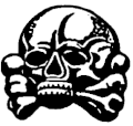 The first version of the SS-Totenkopf; used from 1923 to 1934