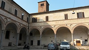 Gran claustro, hacia 1480.