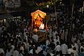 Procession of Edneer Swamiji by his disciples in Kumta, 2012.