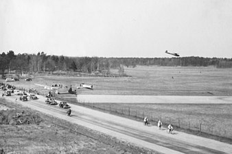 Segelflyg på fältet 1954.