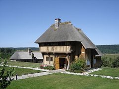 15th-century manor, Saint-Sulpice-de-Grimbouville, (Normandy, France)