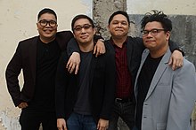 Most recent photo of the band The Itchyworms taken last June 2021 by Eddie Boy Escudero